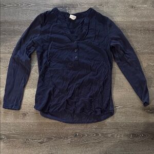 Merona Navy Blue Women's Top
